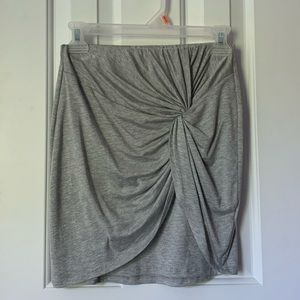 LUSH twist knot pencil skirt